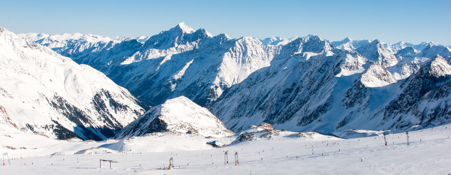Stubaier Gletscher, Skiferien