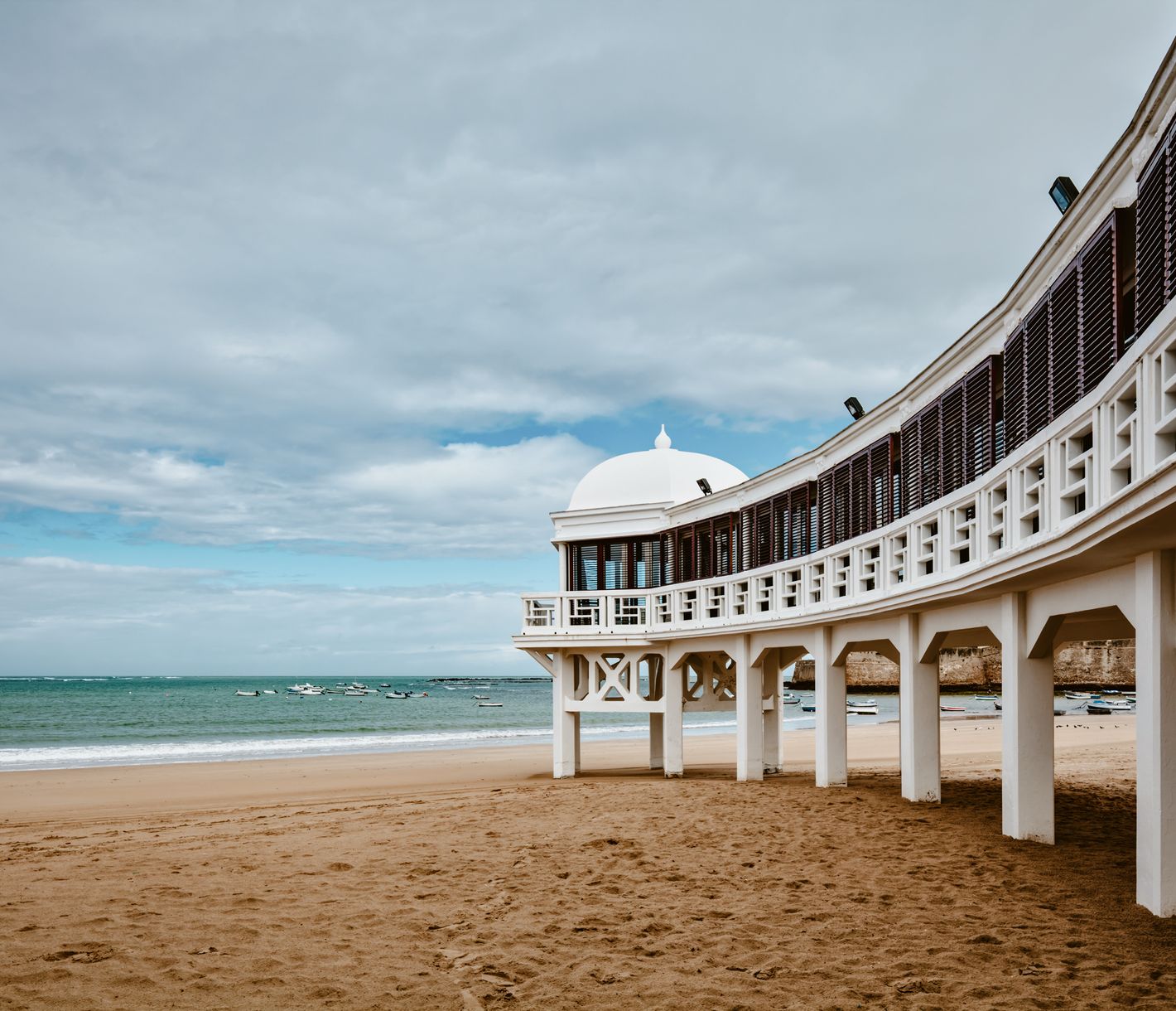 La Caleta: der Stadtstrand von Cádiz
