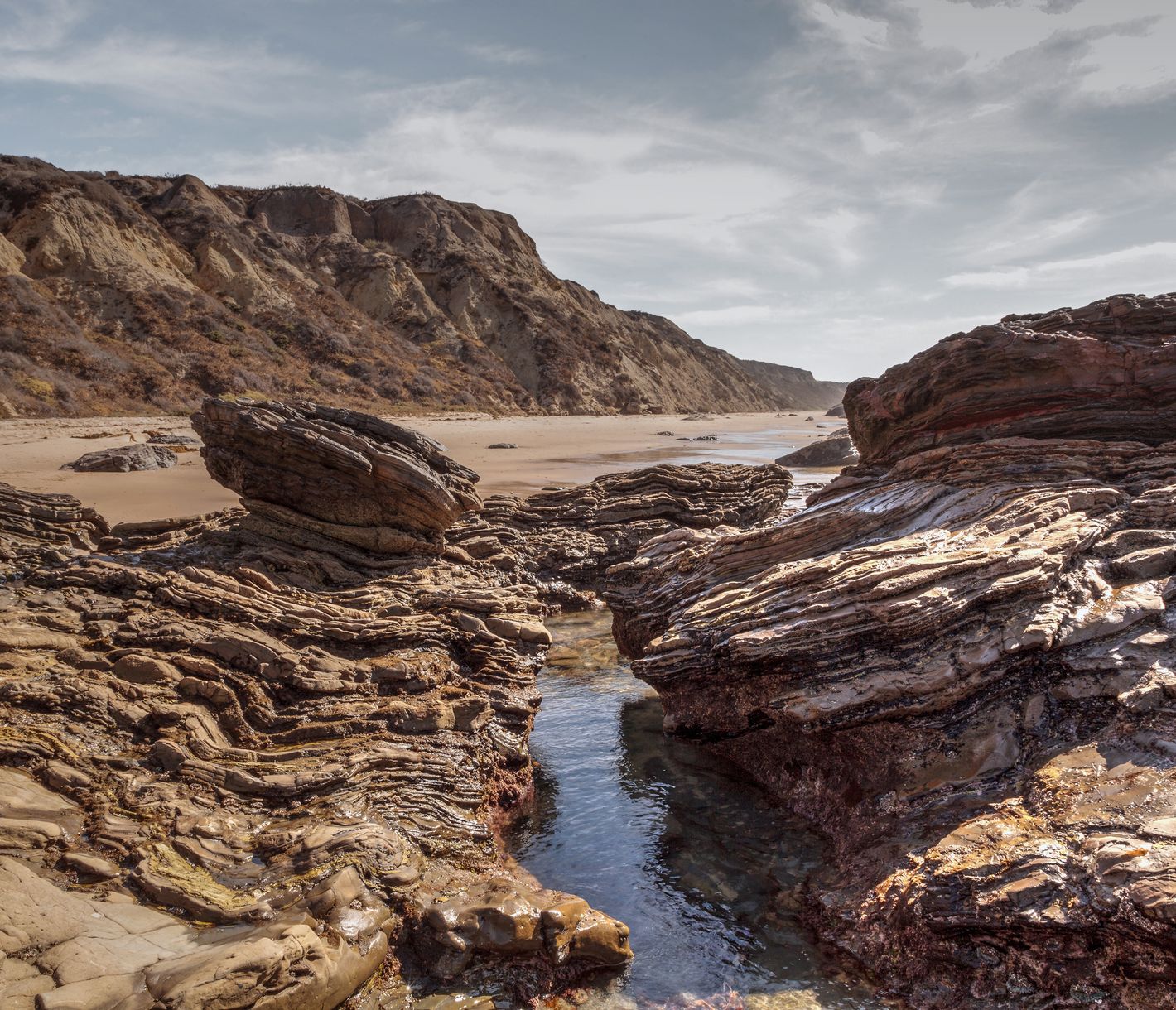 Le Crystal Cove State Park est la définition même d’une plage idyllique du sud de la Californie et un lieu conseillé aux familles.