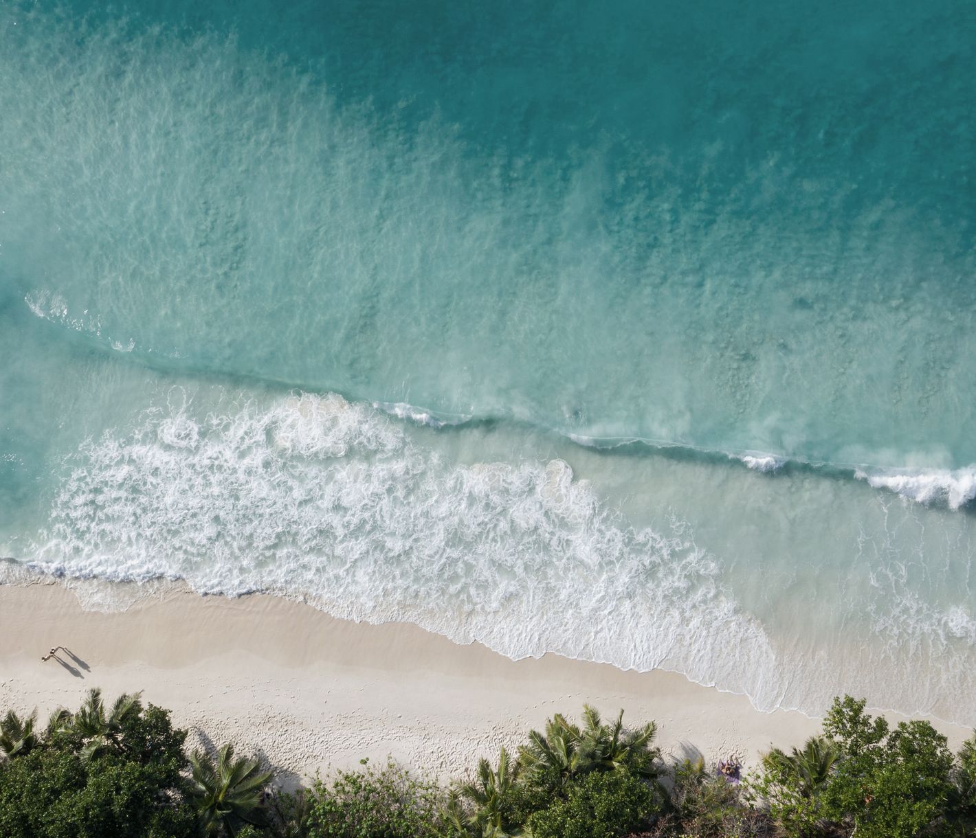 Eine Symphonie aus Grün, Weiss und Türkis – Bilderbuchstrand Anse Lazio