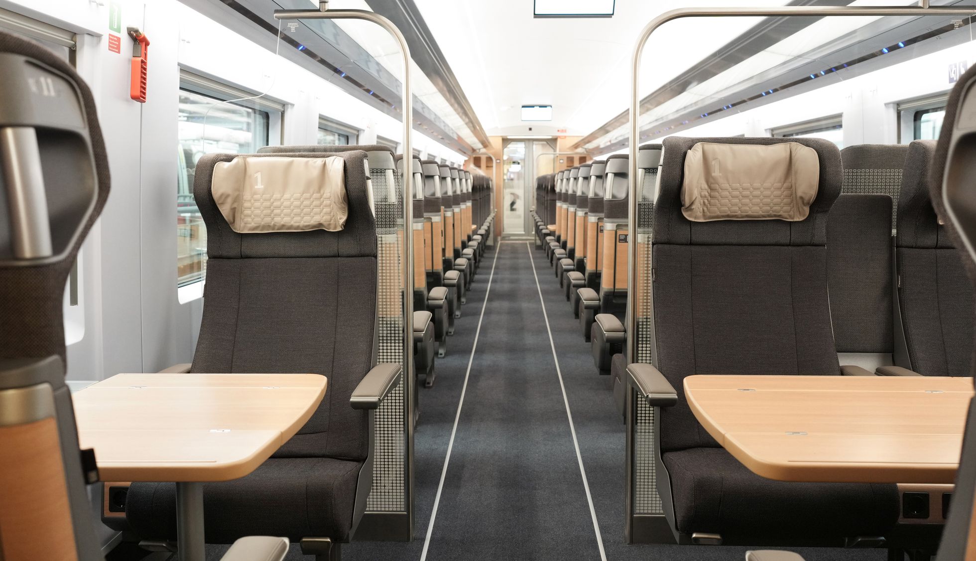 1. Klasse Sitzplätze im ICE