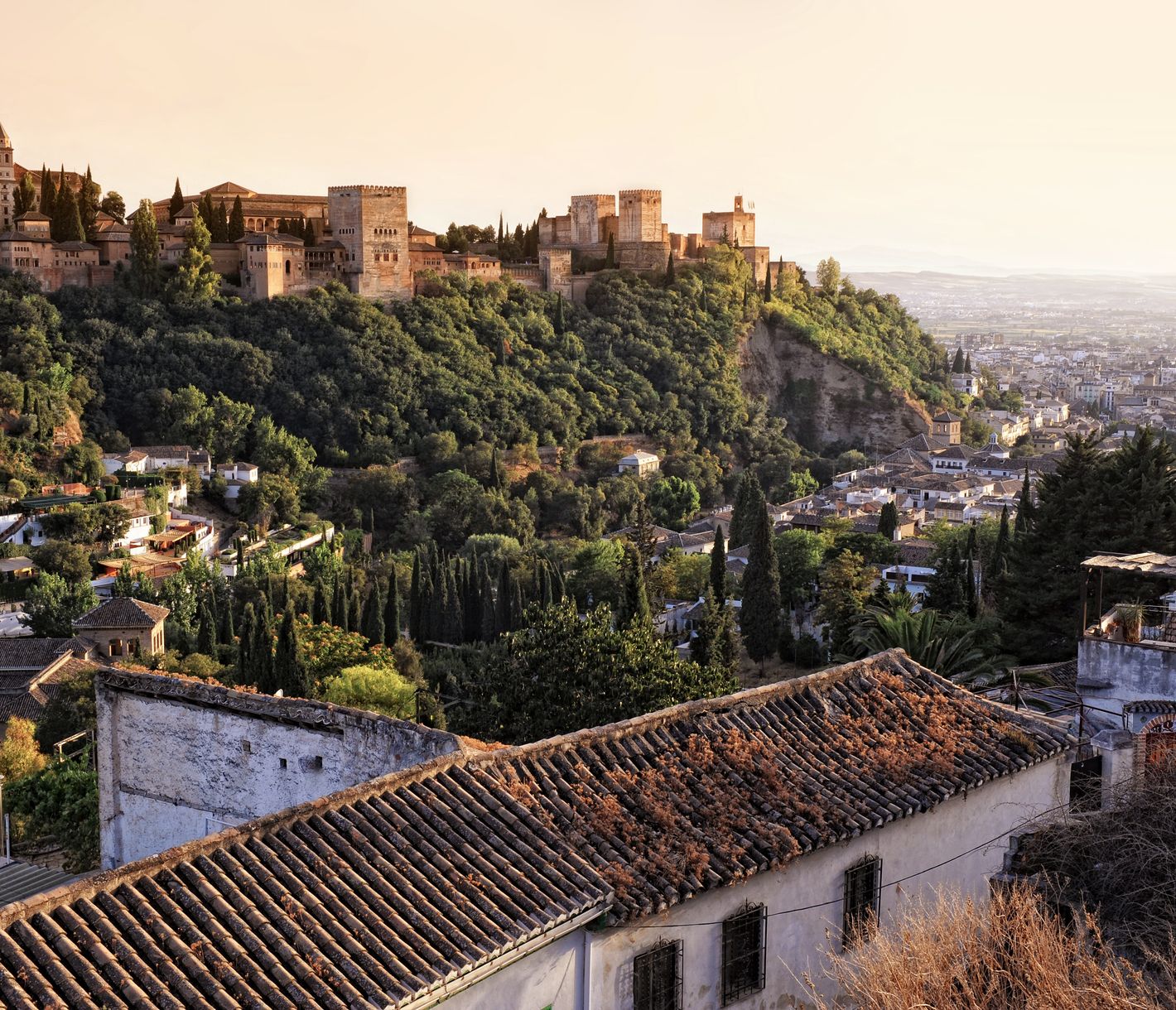 Die Festung Alhambra in Granada