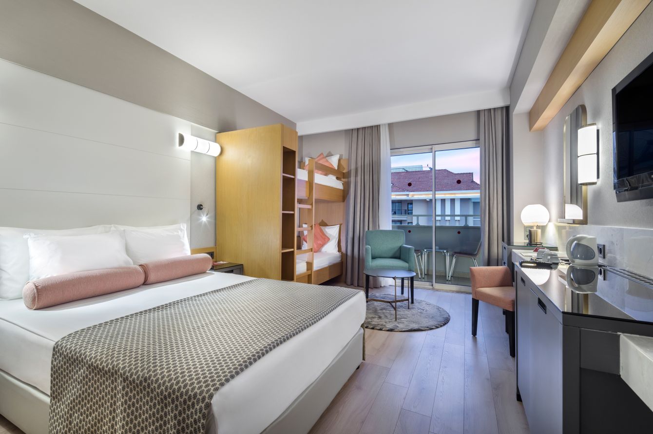 Familienzimmer mit Kajütenbett