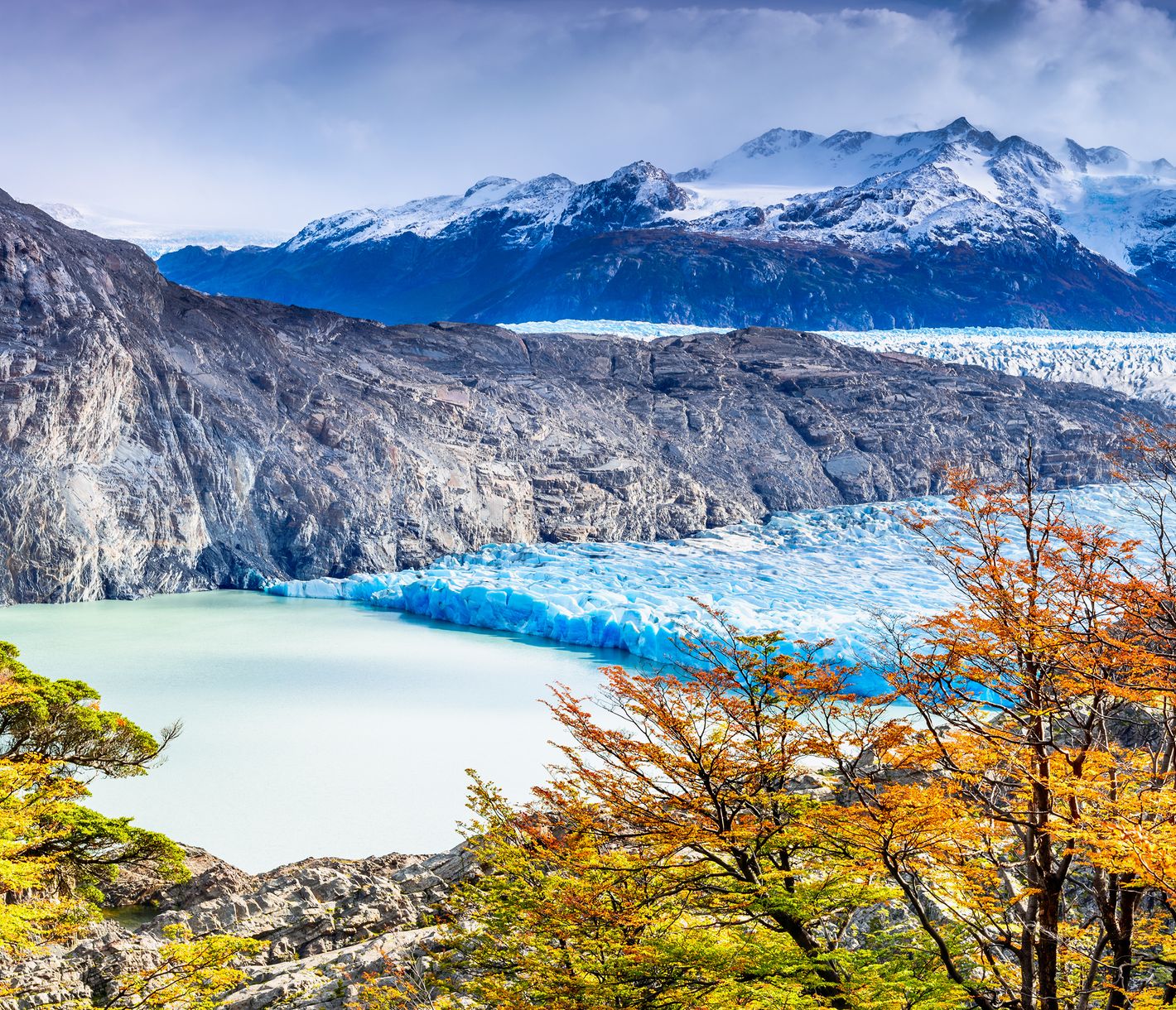 Der Grey Gletscher ist eines der Highlights im Torres del Paine Nationalpark