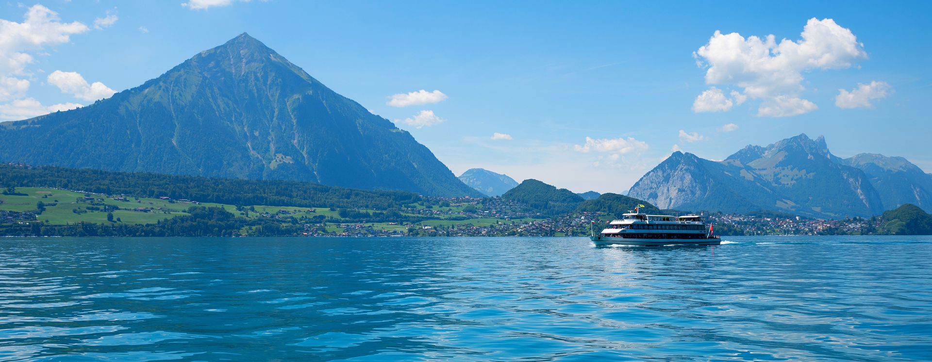 Excursion en bateau sur le lac de Thoune
