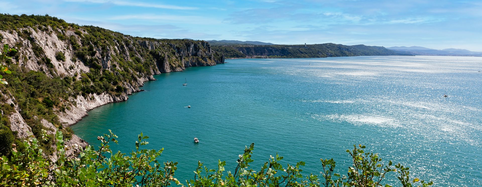 Küste am Golf von Trieste