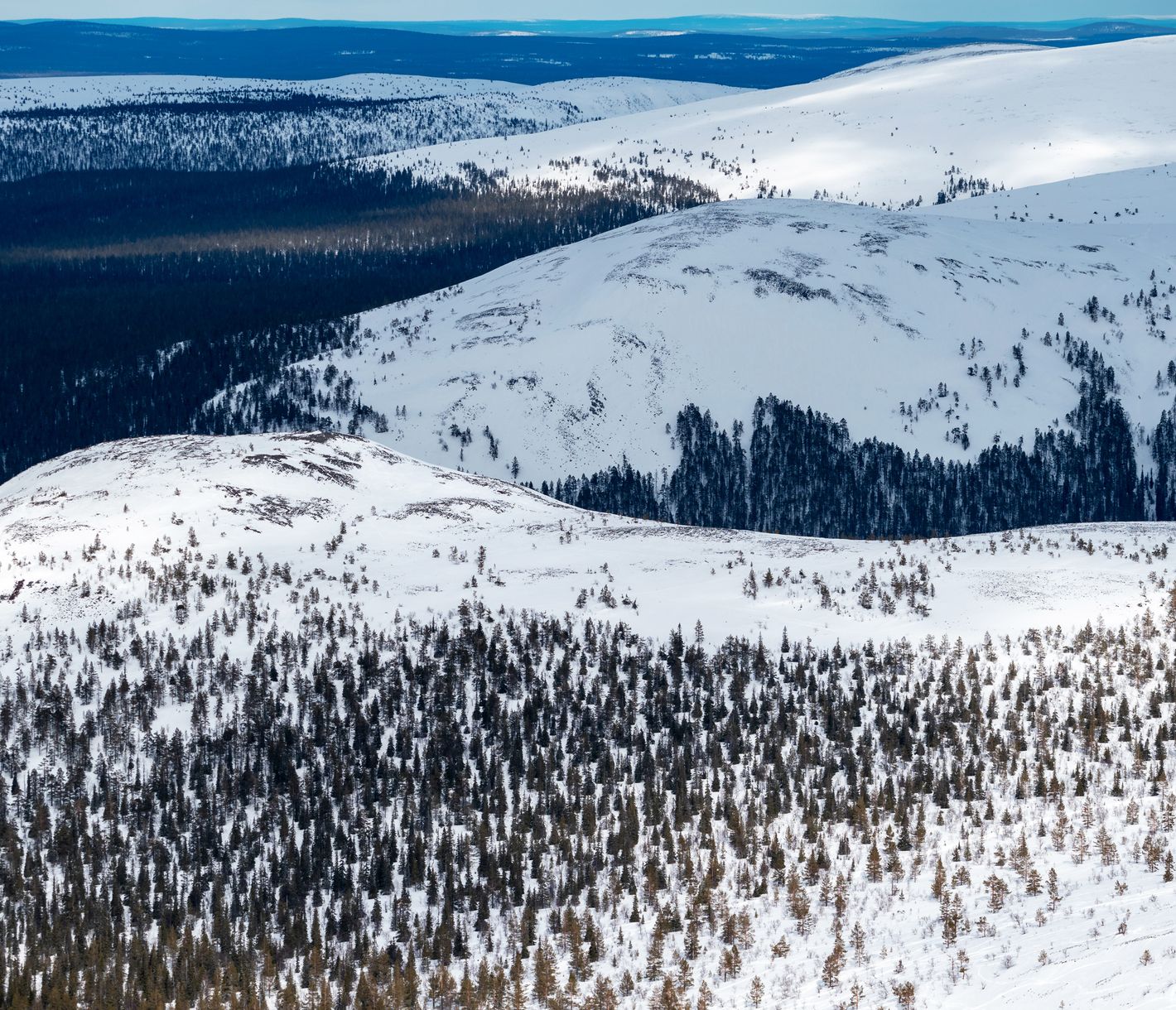 Die Skiorte Äkäslompolo und Ylläsjärvi liegen direkt am Pallastunturi-Nationalpark in Finnisch Lappland.