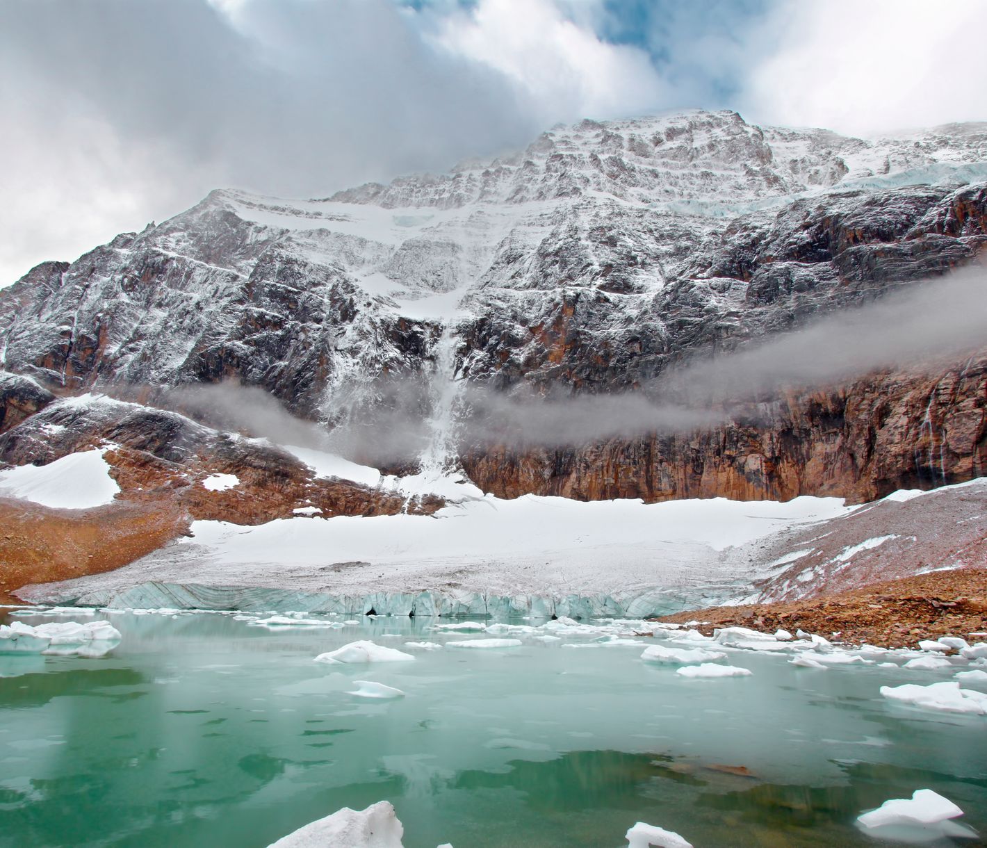 Wanderung zum Mount Edith Cavell