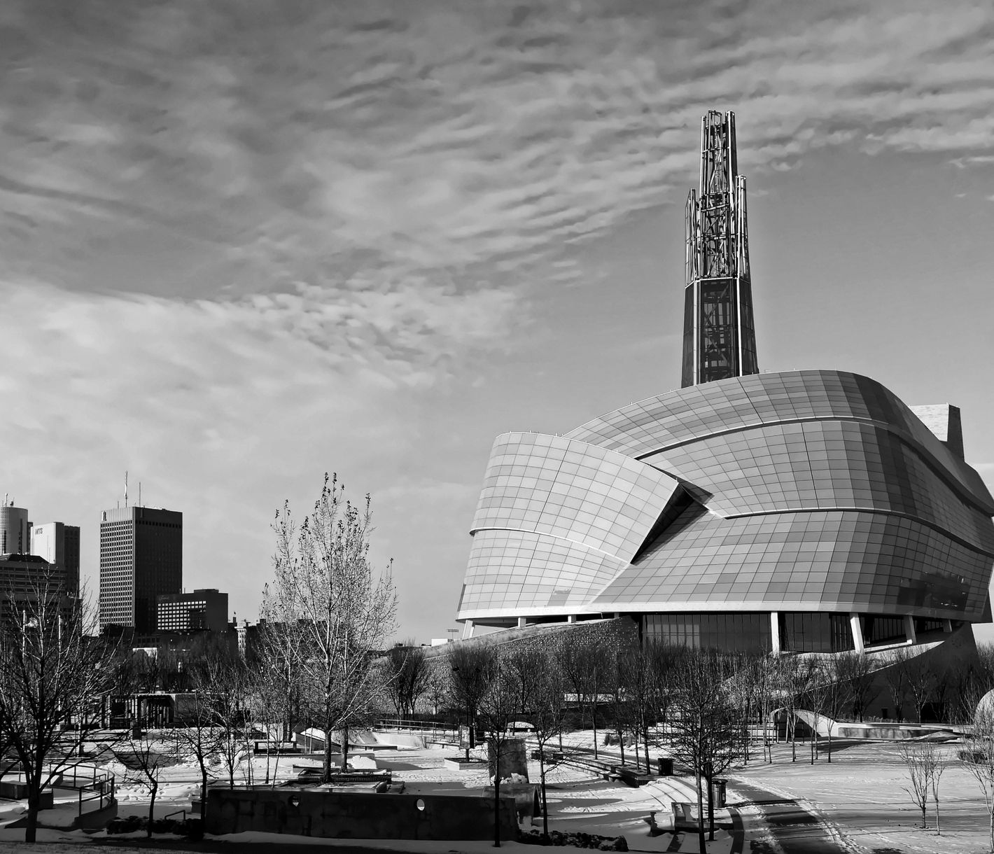 Das Wahrzeichen der Stadt Winnipeg