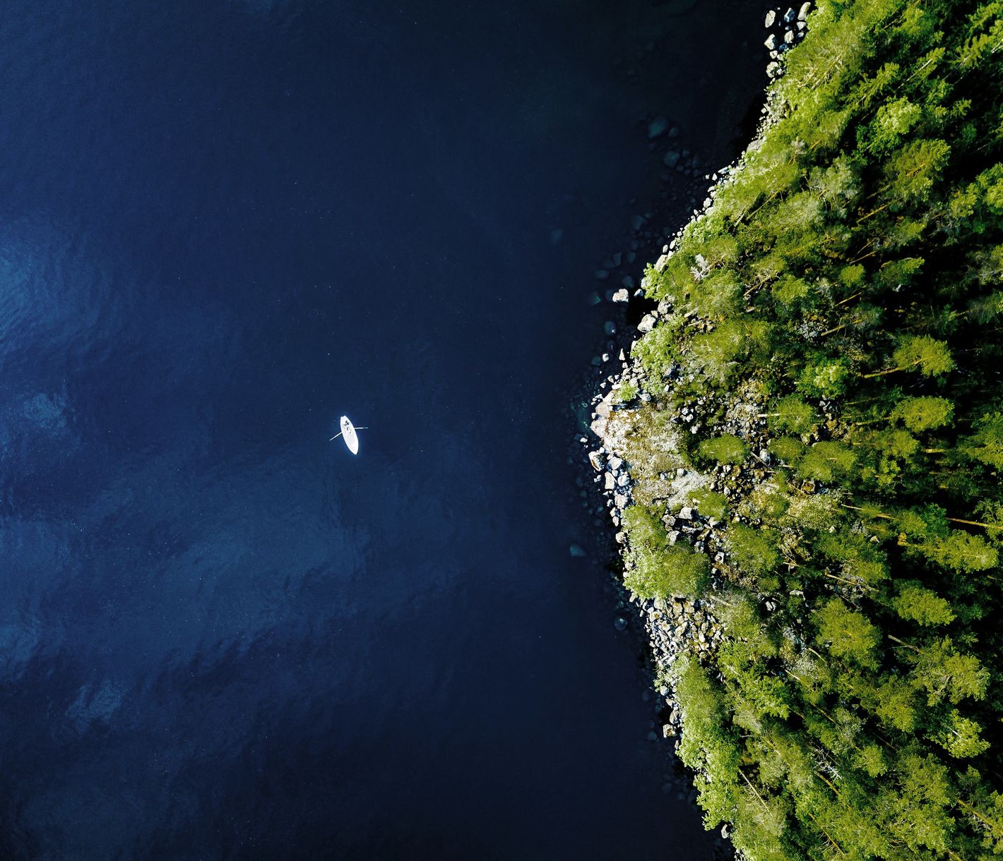 Mit dem Kanu unterwegs