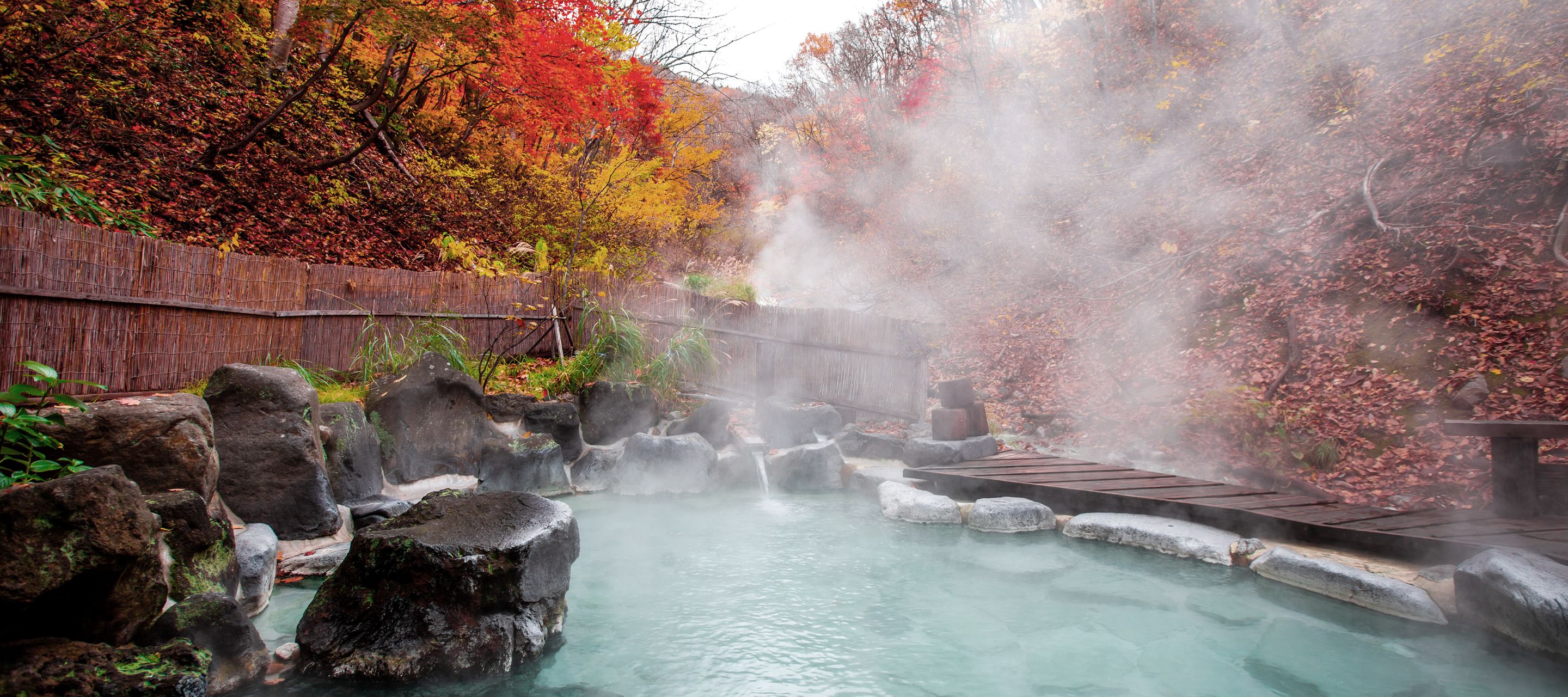 Die Thermalquellen von Kurokawa