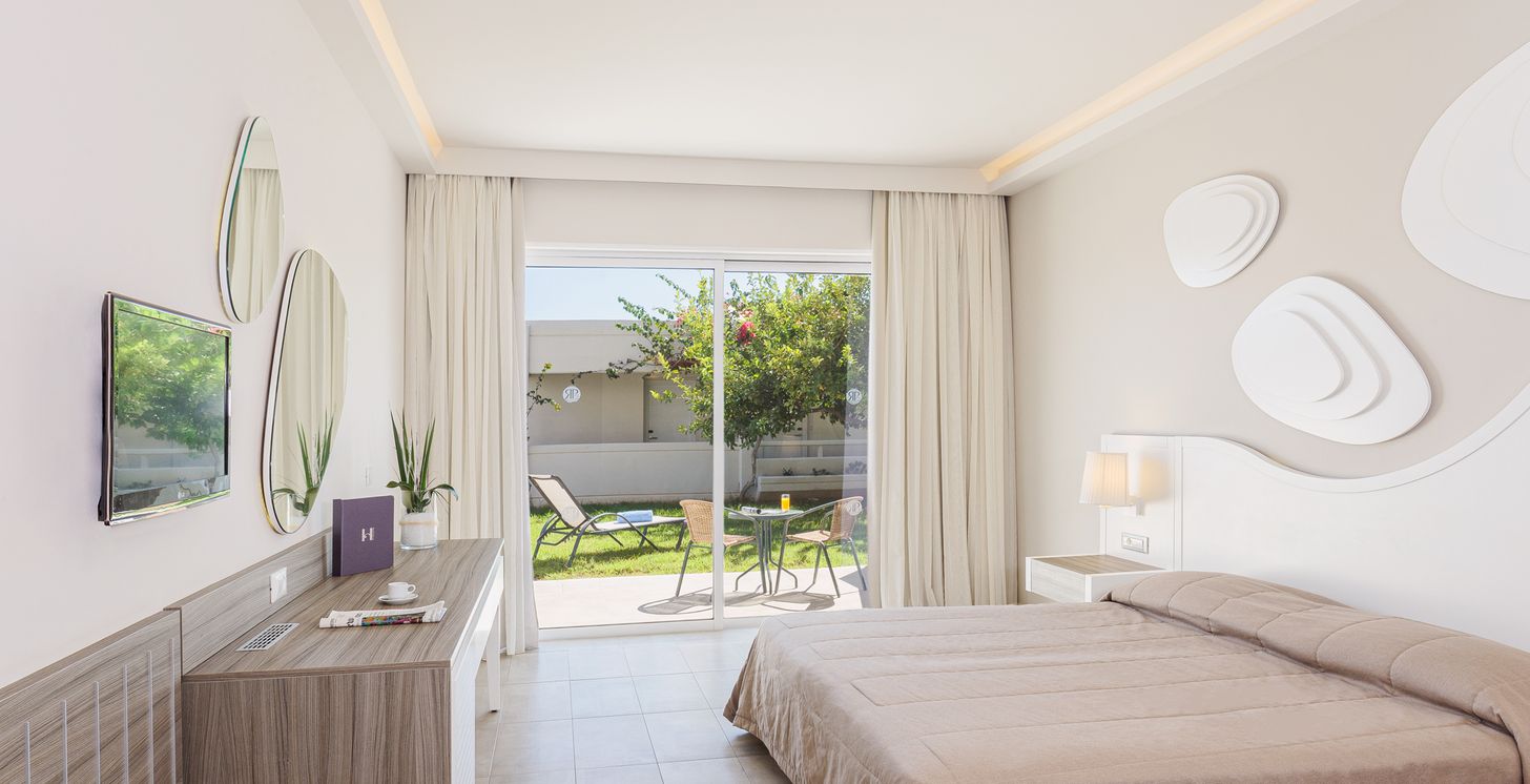 Chambre double vue parc