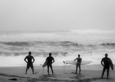Am Hawaiian Pro Surfcontest, an der North Shore, messen sich die besten Surfer der Welt.