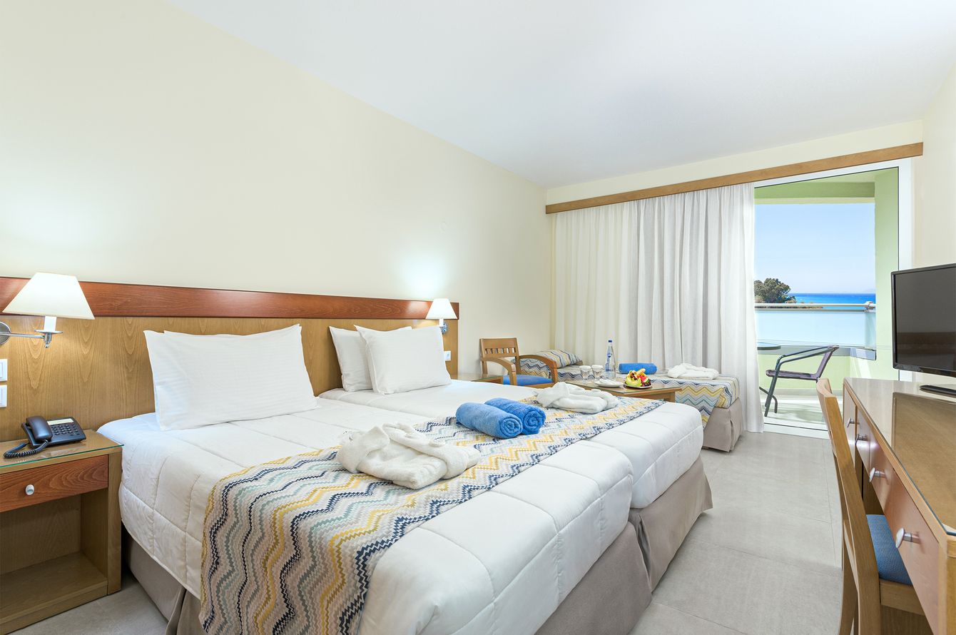 Chambre double vue parc