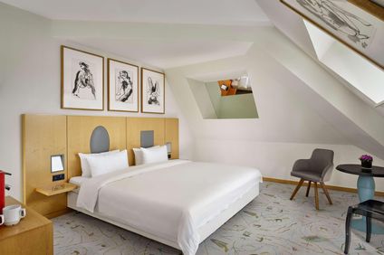 Doppelzimmer Blick auf den Innenhof