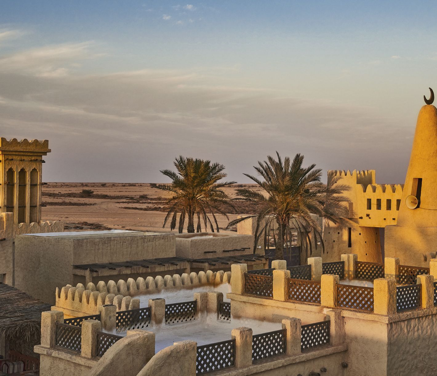 Film City im filmreifen Ras-Abrouq auf der Zekreet-Halbinsel