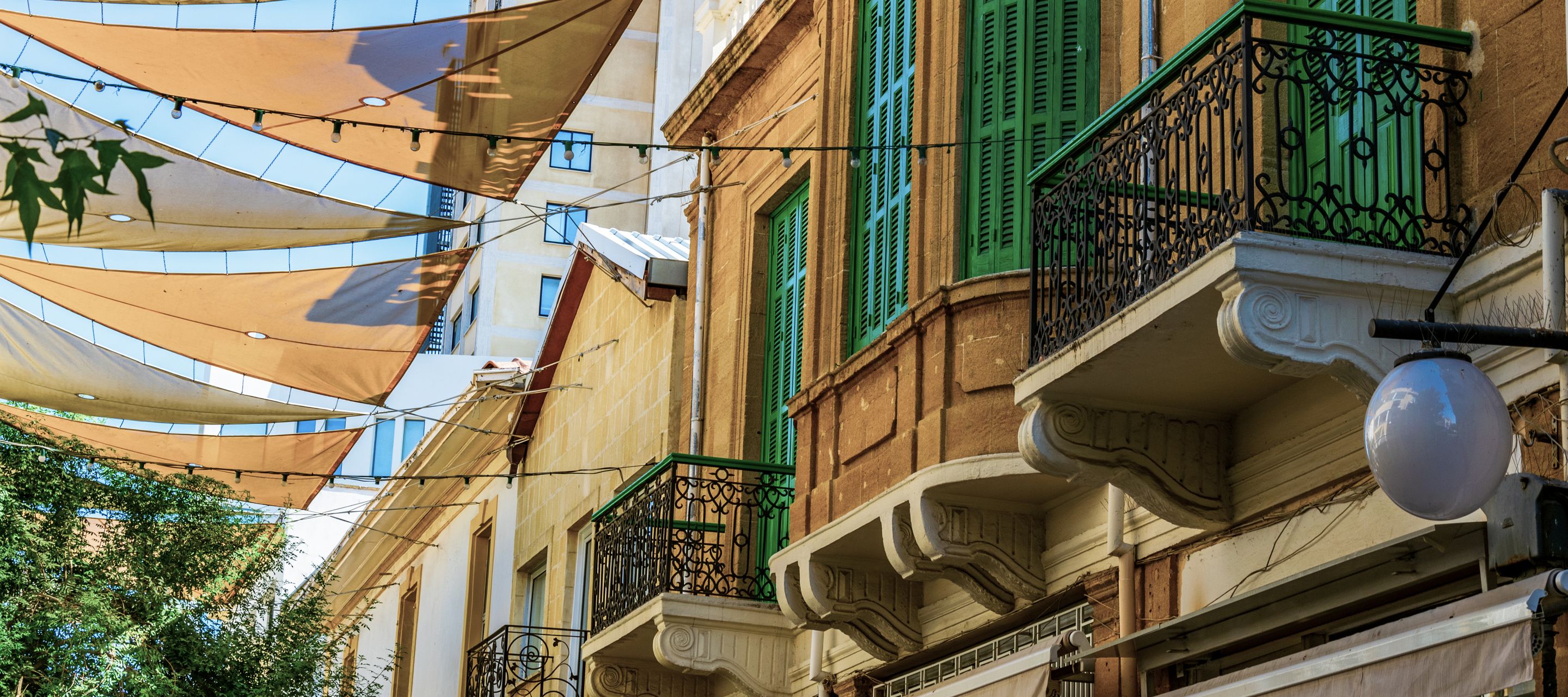 Ledra-Strasse, die Haupteinkaufsstrasse von Nikosia