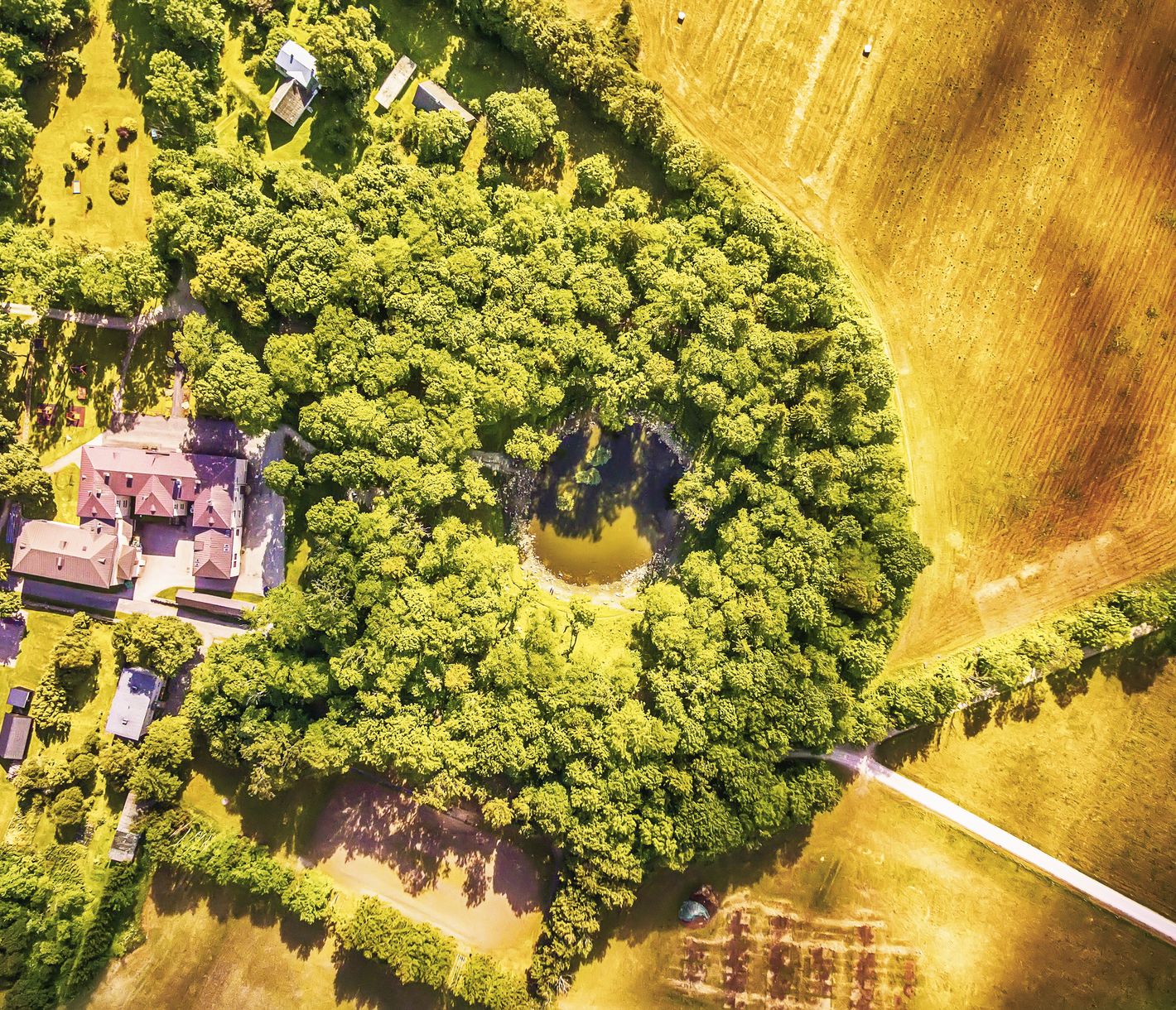 Meteoritenkraterfeld von Kaali