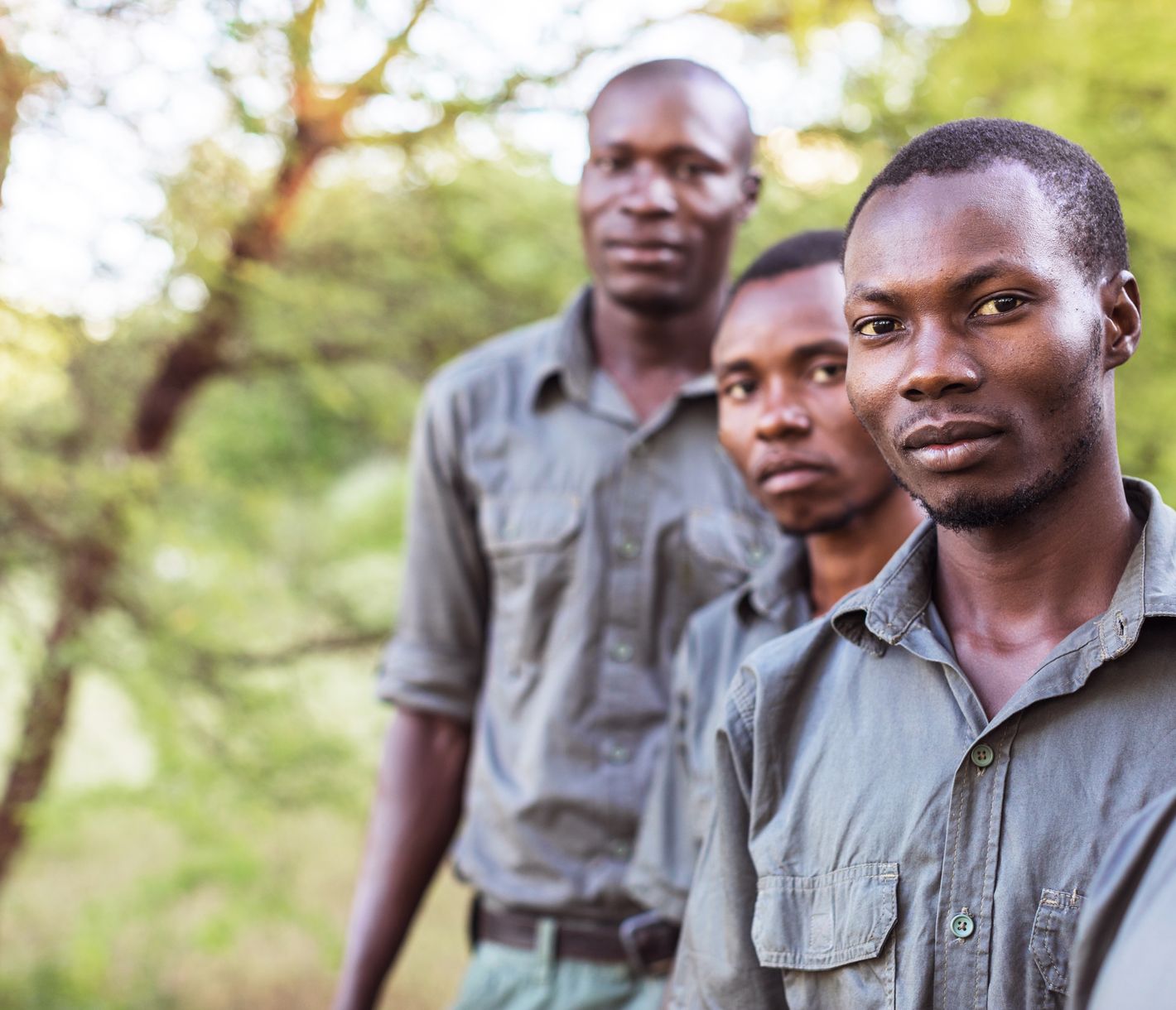 Afrikanische Wildhüter