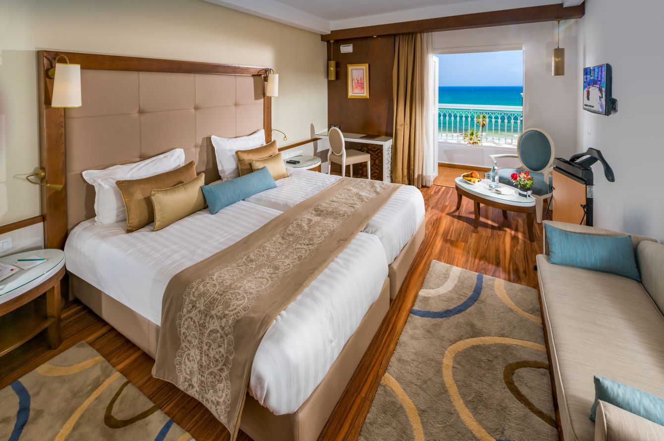 Chambre double vue mer