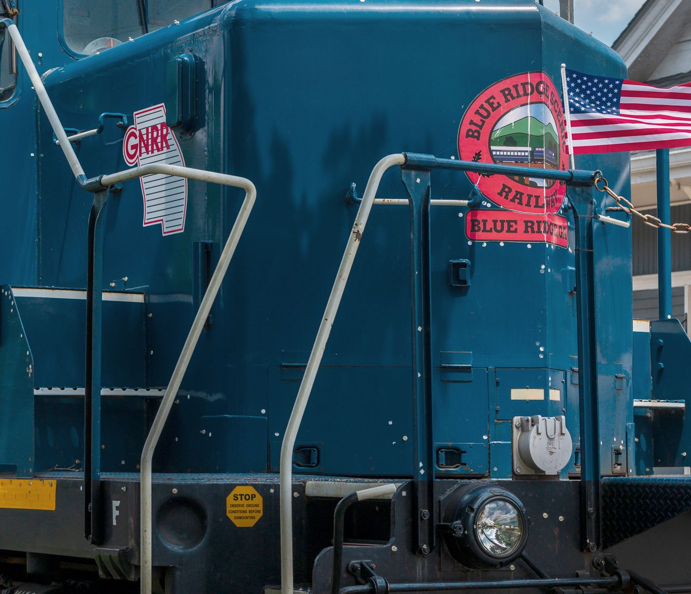 Eine Fahrt mit der Blue Ridge Scenic Railway ist gleichzeitig eine Reise in die Vergangenheit.