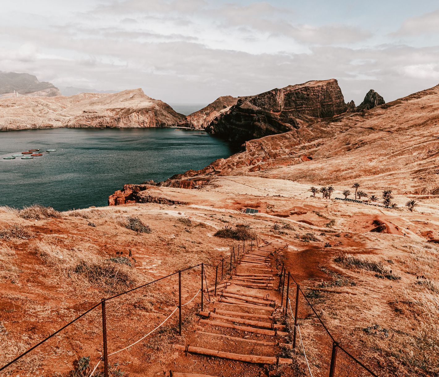 Karge Landschaft auf São Lourenço
