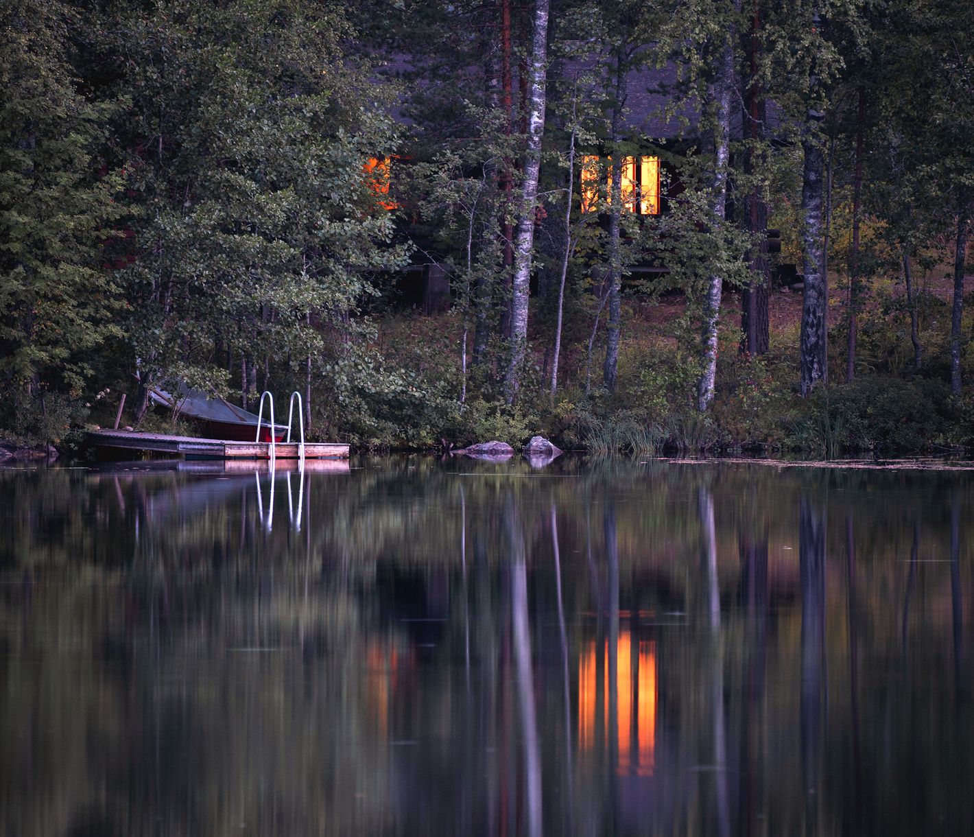 Dämmerung und Mücken