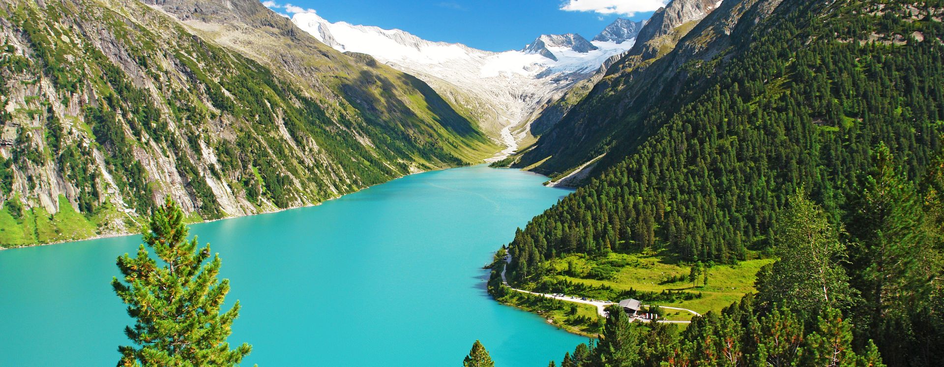 Schlegeis Stausee im Zillertal