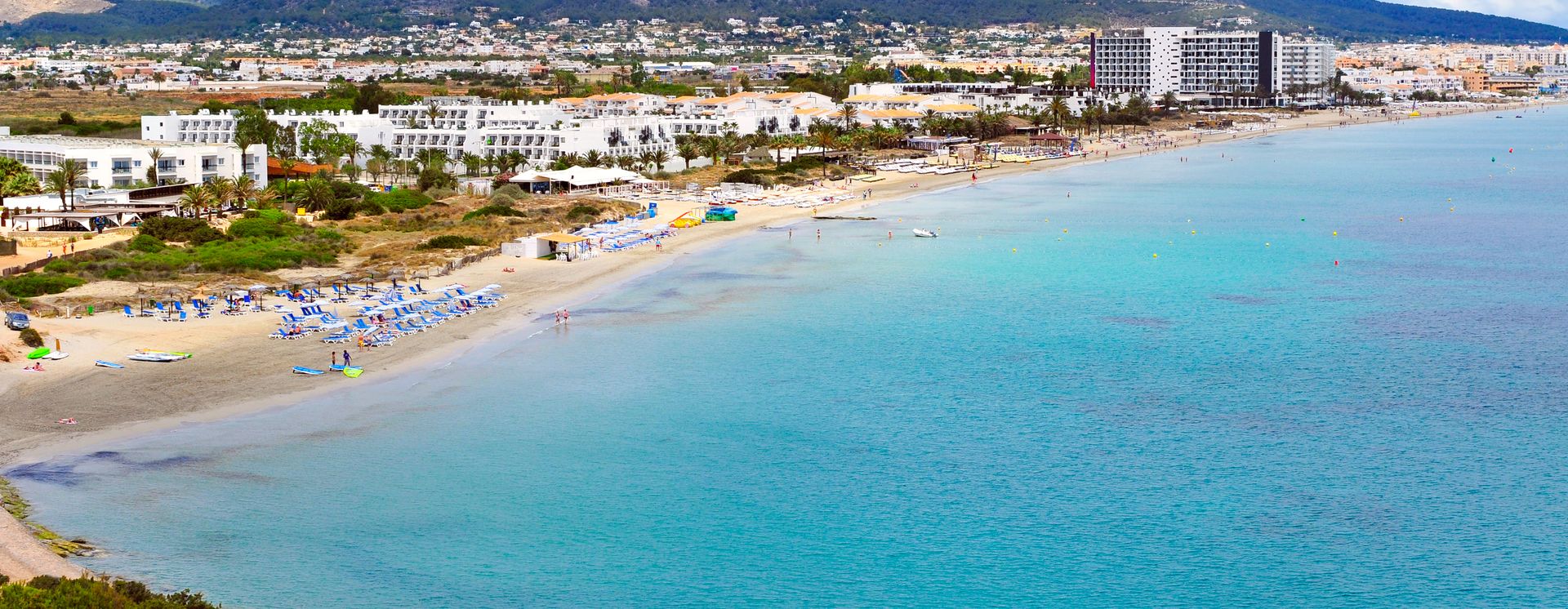 Vue sur Playa d'en Bossa