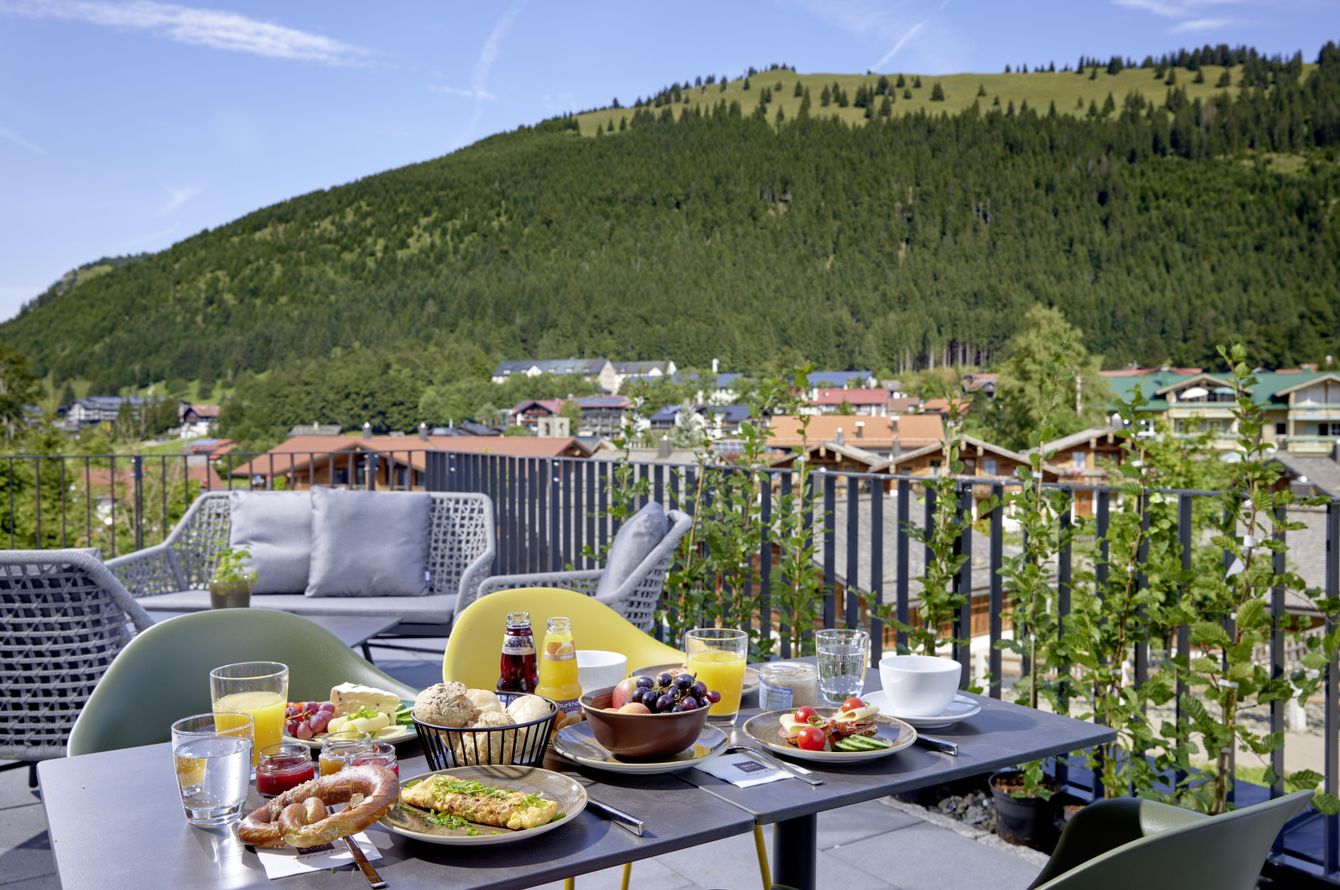Vue depuis le balcon
