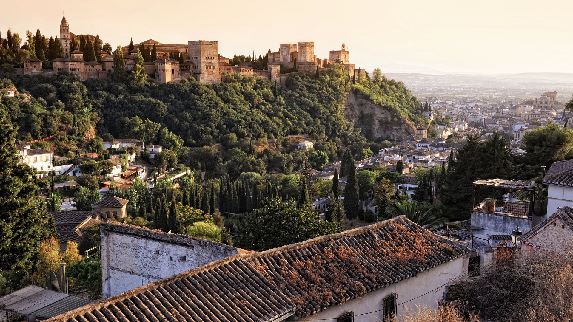 Die Festung Alhambra in Granada