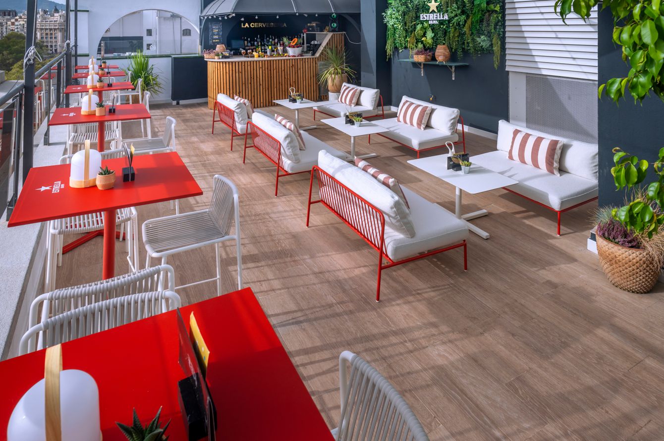 Terrasse de toit