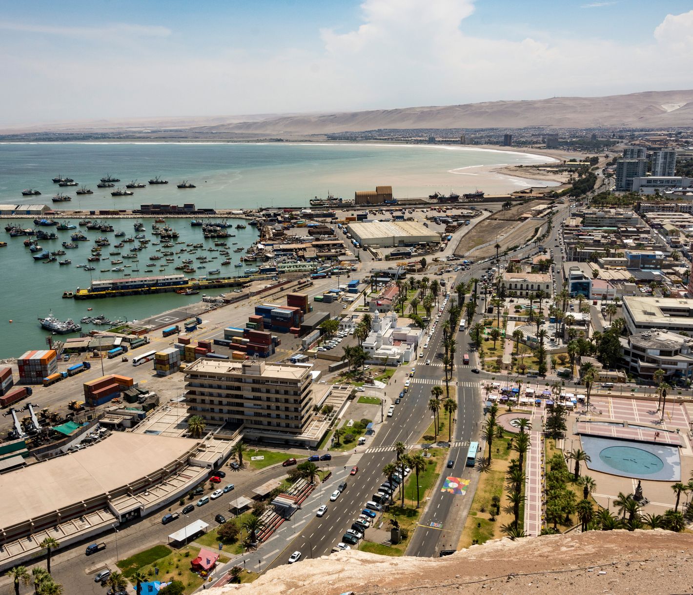 Arica am Pazifik ist die nördlichste Stadt Chiles und Ausgangspunkt für Ausflüge in den Lauca Nationalpark.