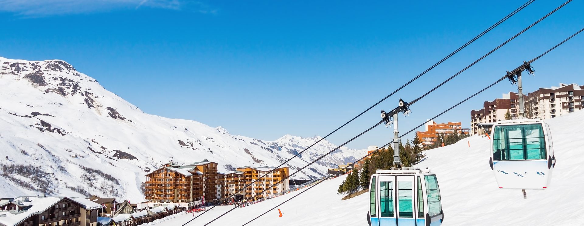 Les Menuires im Skigebiet Les 3 Vallées