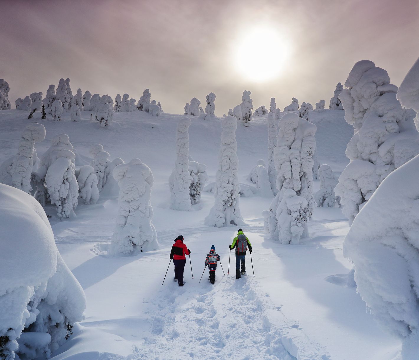 Als Familie aktiv in der Natur unterwegs