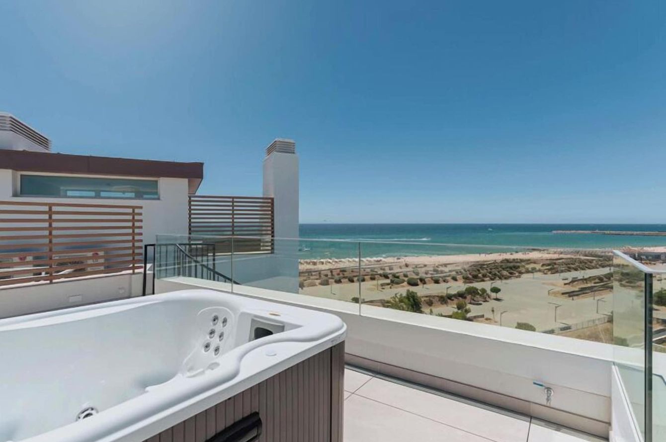 Appartement mit 2 Schlafzimmern und Whirlpool