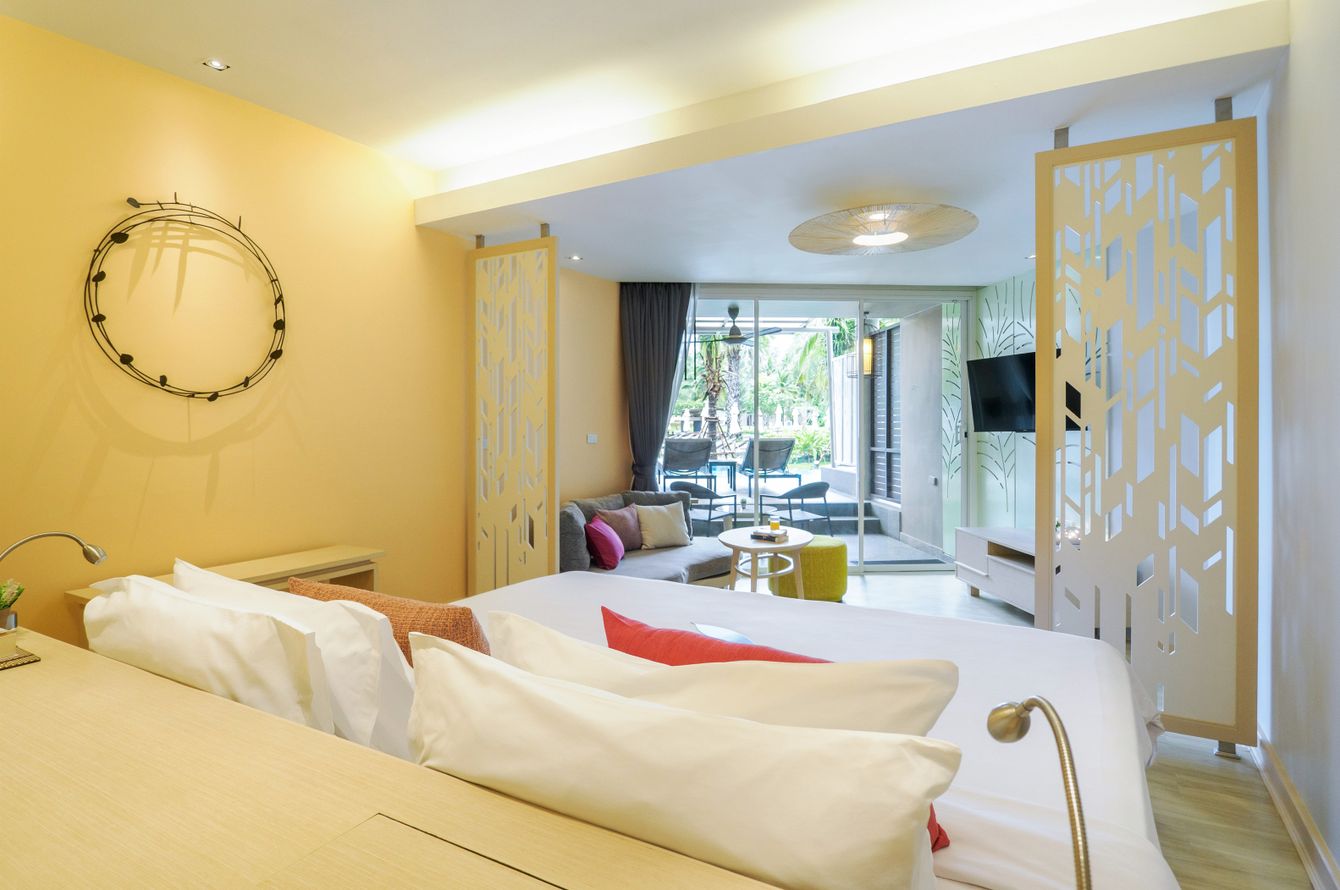 Doppelzimmer Pool Access