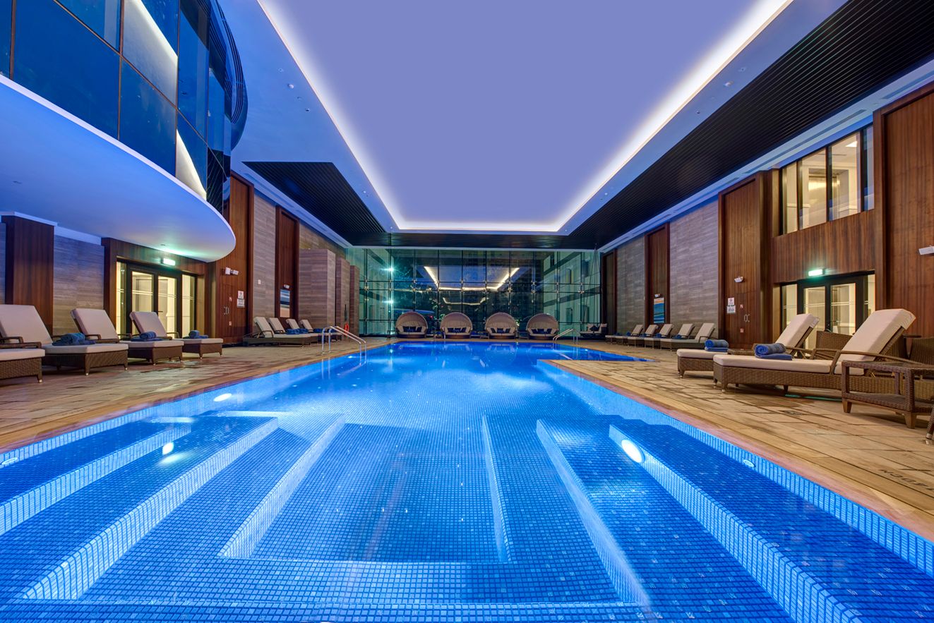 Piscine couverte