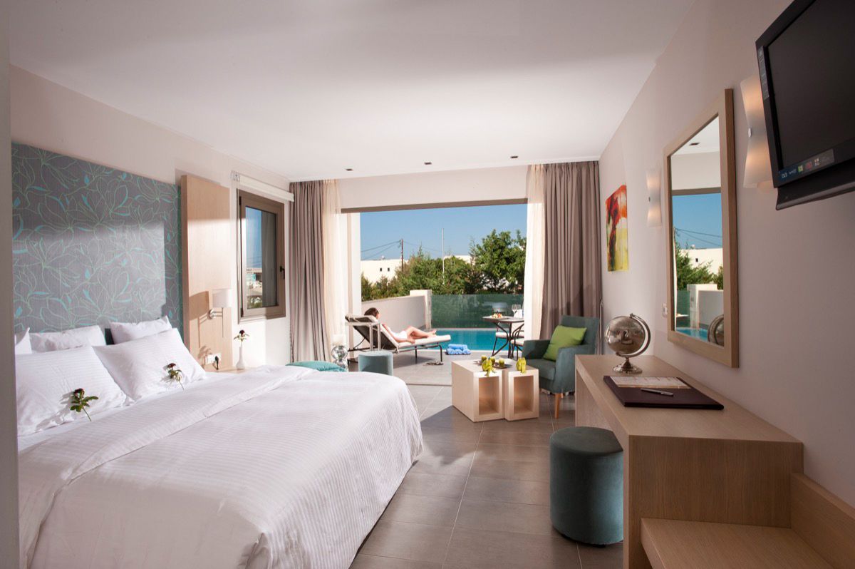 Doppelzimmer Superior mit privatem Pool
