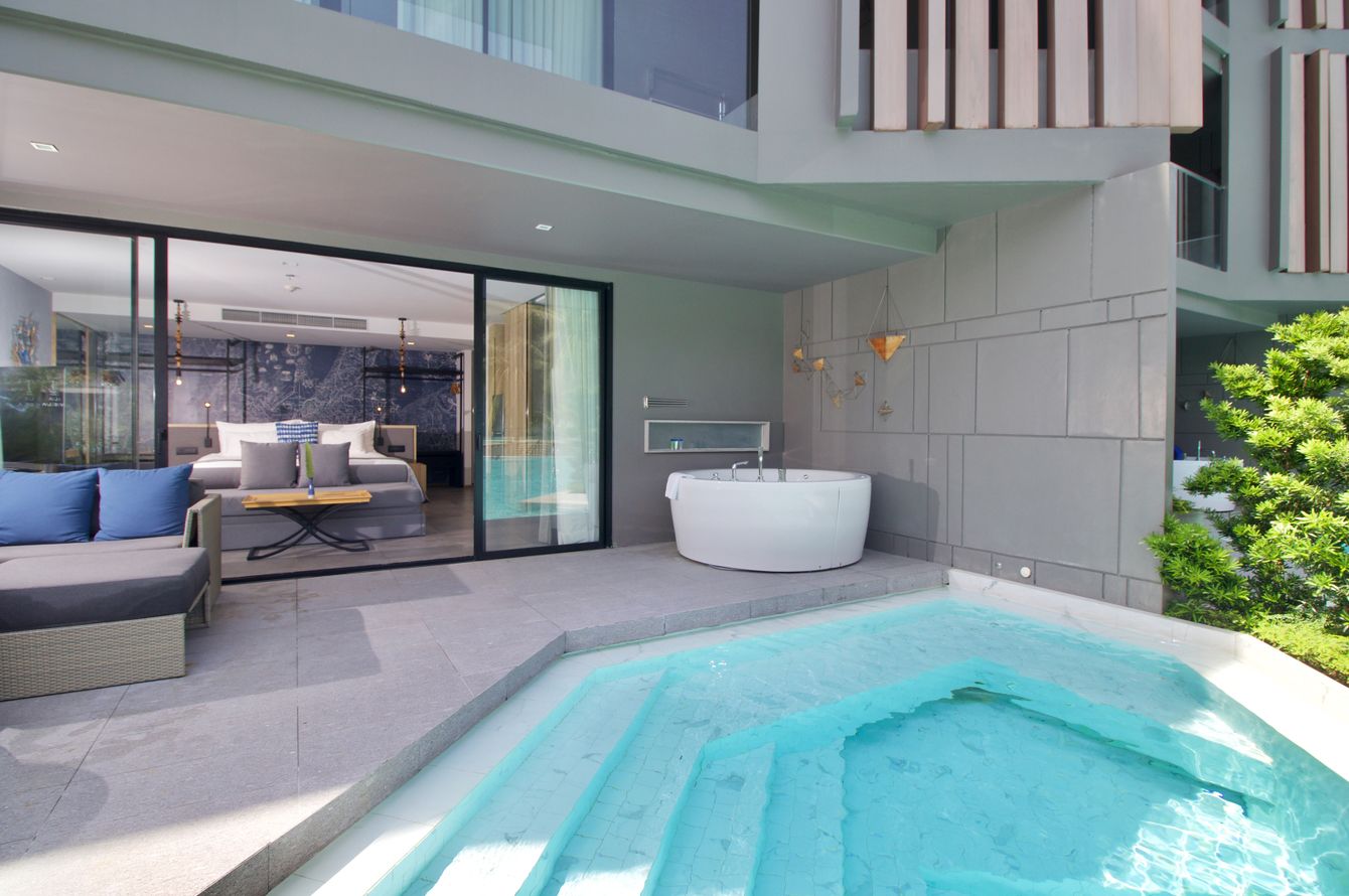Chambre double Pool Access Grand