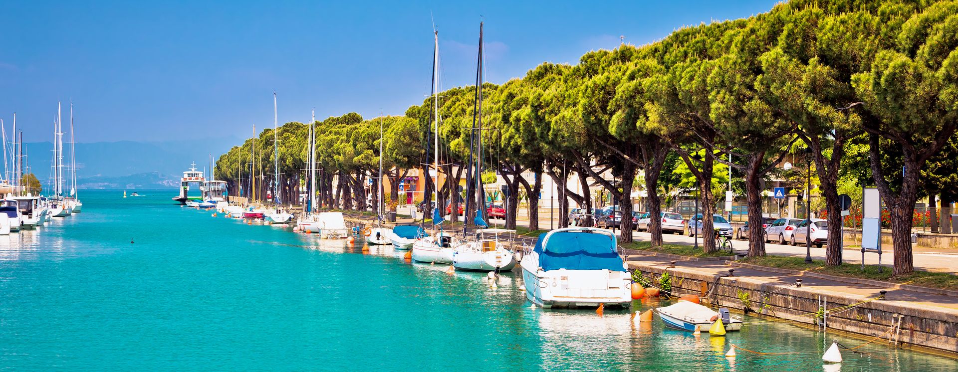 D'embouchure de fleuve au lac de garda