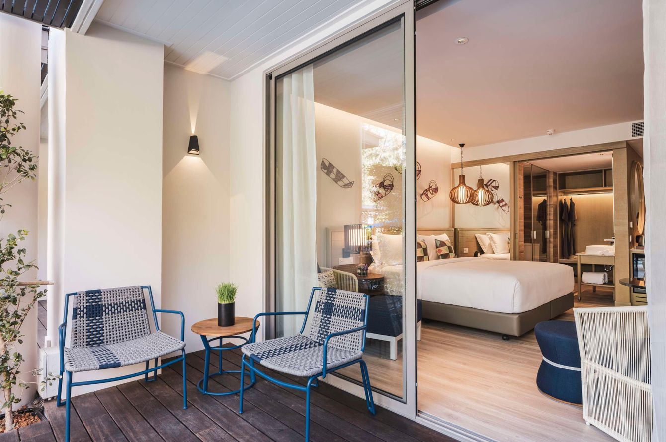 Doppelzimmer Deluxe mit Poolzugang