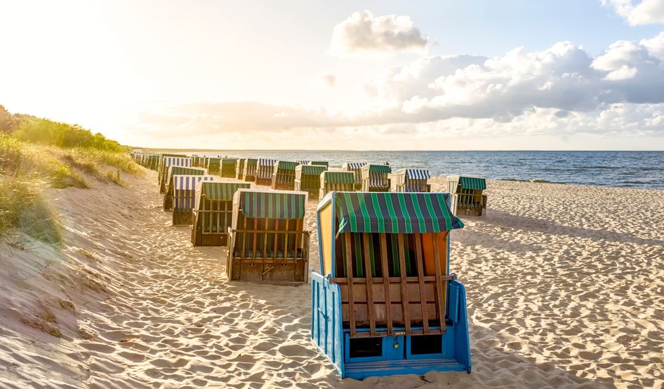Sandstrand von Zinnowitz