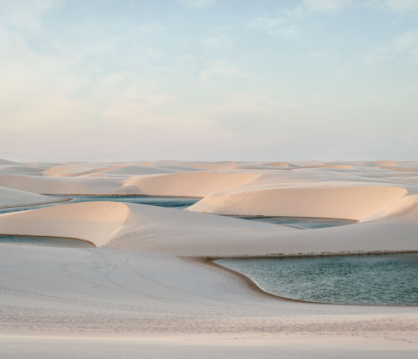 Sonneuntergang in den Dünen