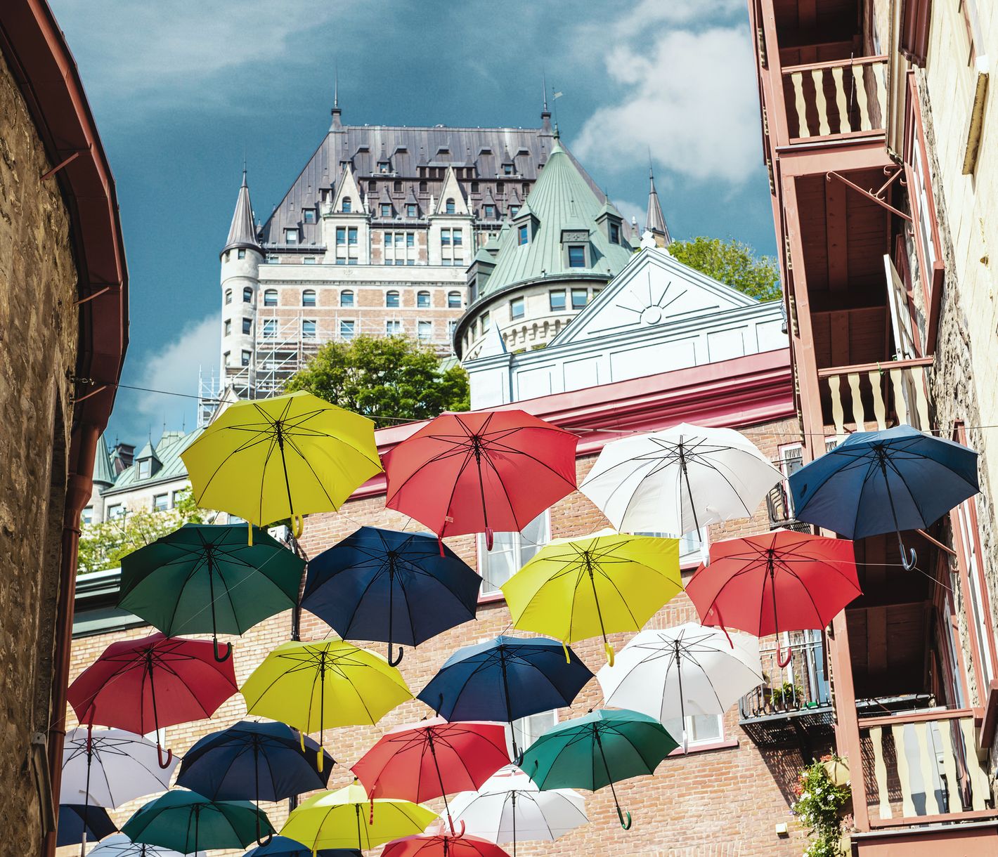 Die Rue du Petit-Champlain ist eine der ältesten Geschäftsstrassen Nordamerikas