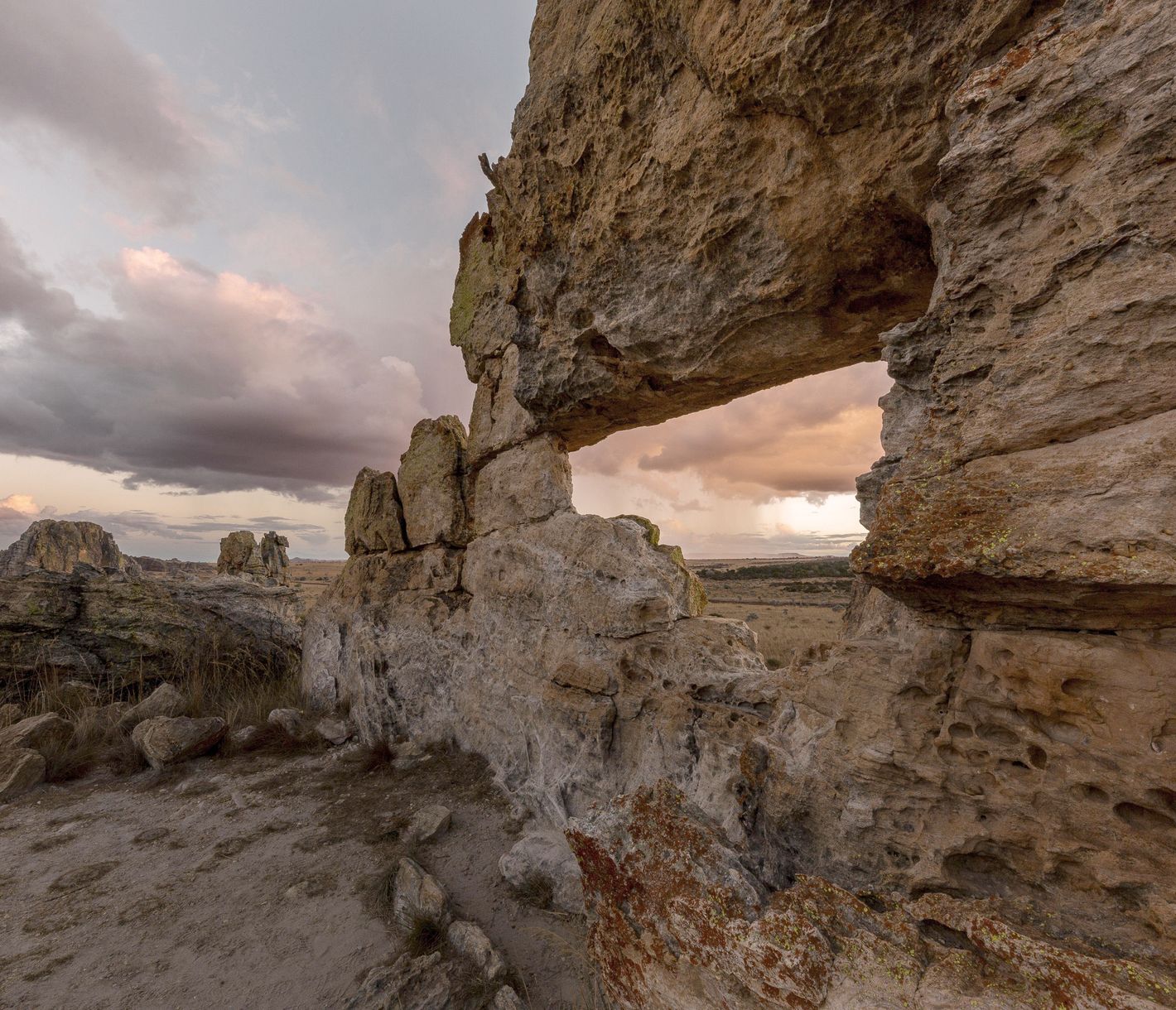 Isalo-Fenster im gleichnamigen Nationalpark