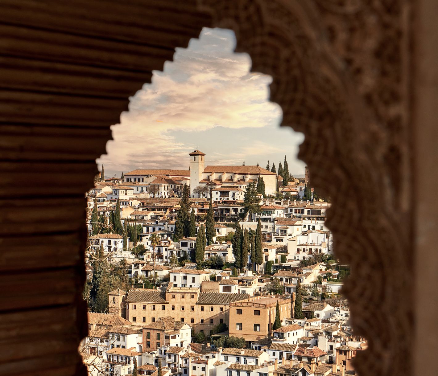 Albayzín Granada – Sonnenuntergang über dem maurischen Viertel