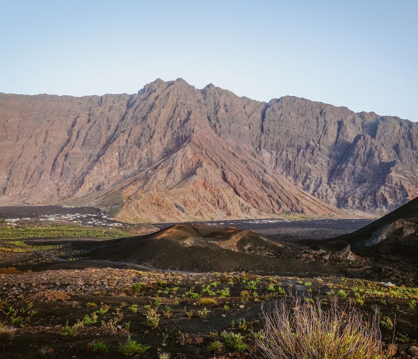 Siedlung Chã das Caldeiras in der Caldeira von Fogo