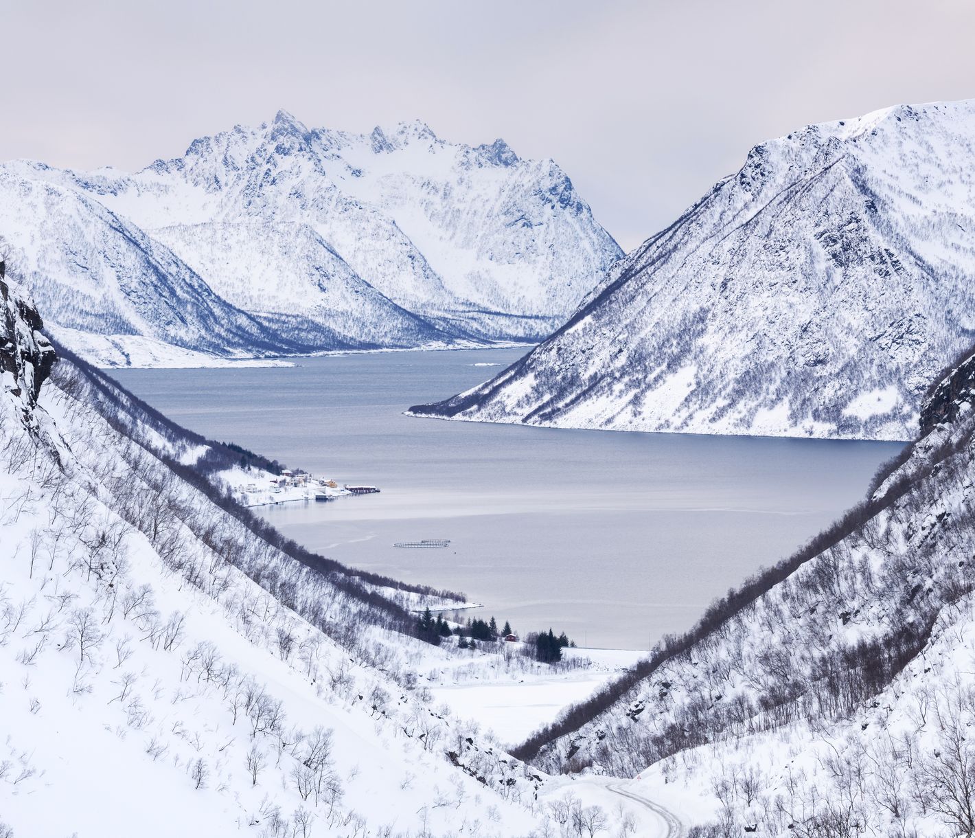 Fjordlandschaften in der Finnmark