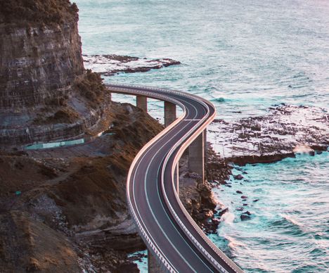 Eine ungewöhnliche Brücke